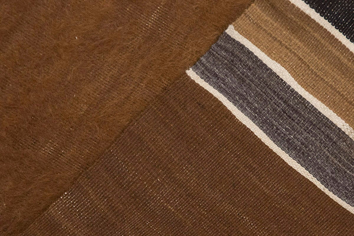 4x6, 4'6 x 6 ft, Siirt Blanket Kilim Rug, Siirt Blanket
