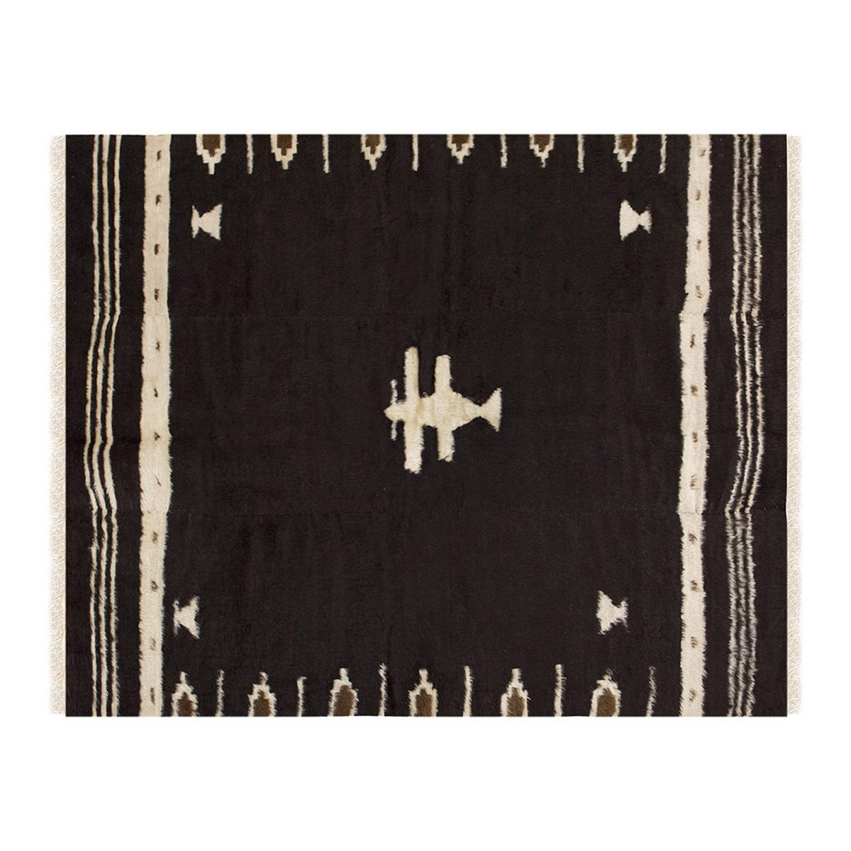 4x6, 4 x 5'8 ft, Siirt Blanket Kilim Rug, Siirt Blanket