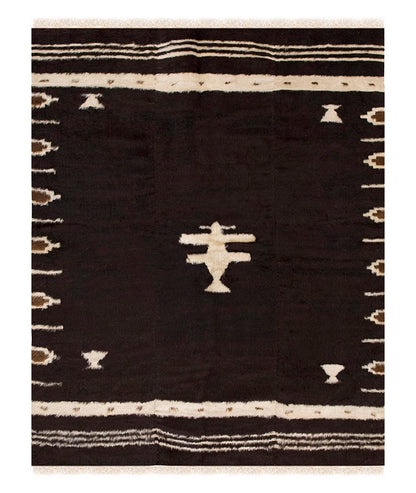 4x6, 4 x 5'8 ft, Siirt Blanket Kilim Rug, Siirt Blanket
