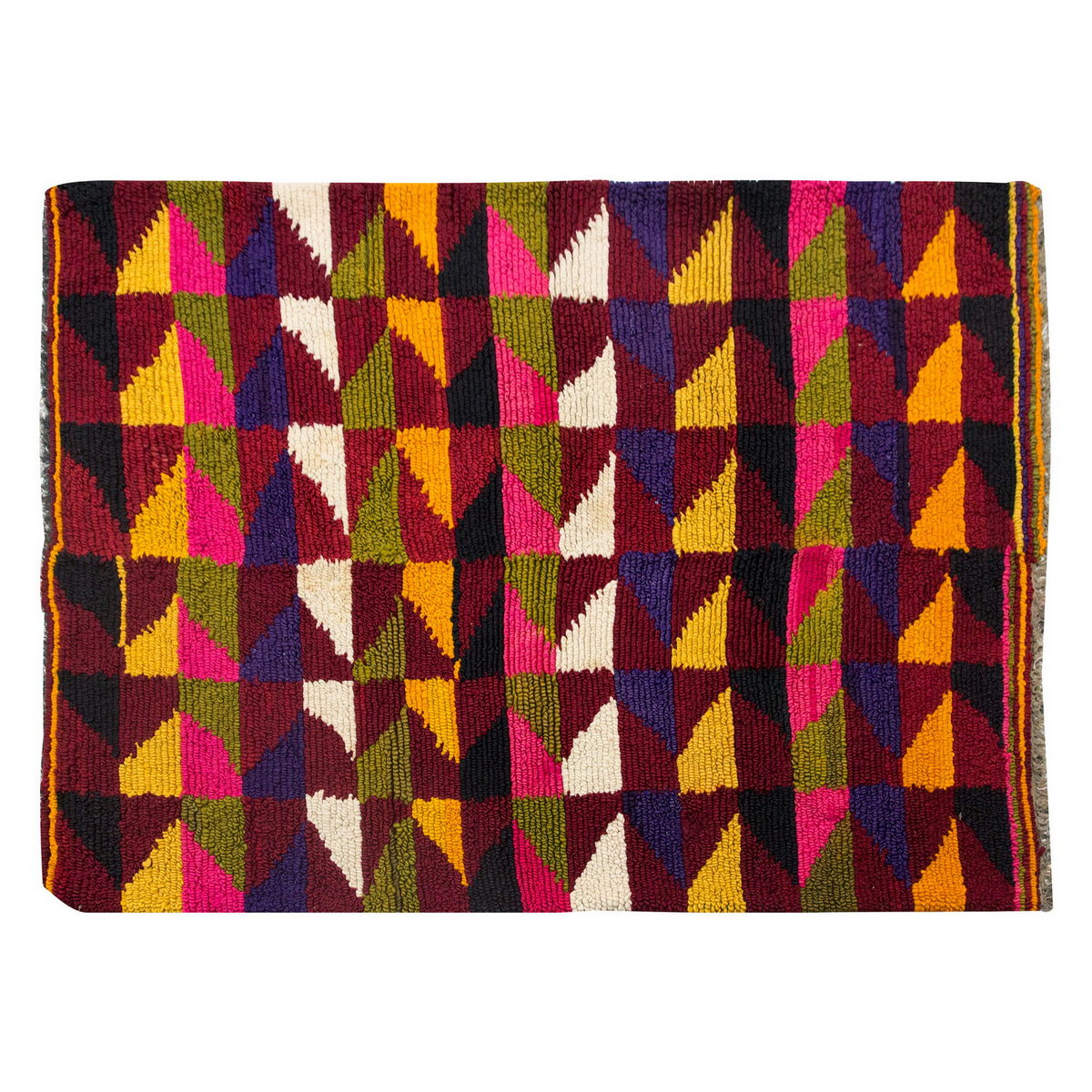 4x6 ft Turkish Tulu,Tulu Rug, Karapınar Tulu Rug, Vintage Tulu 122 x 182 cm