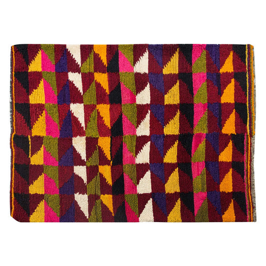 4x6 ft Turkish Tulu,Tulu Rug, Karapınar Tulu Rug, Vintage Tulu 122 x 182 cm