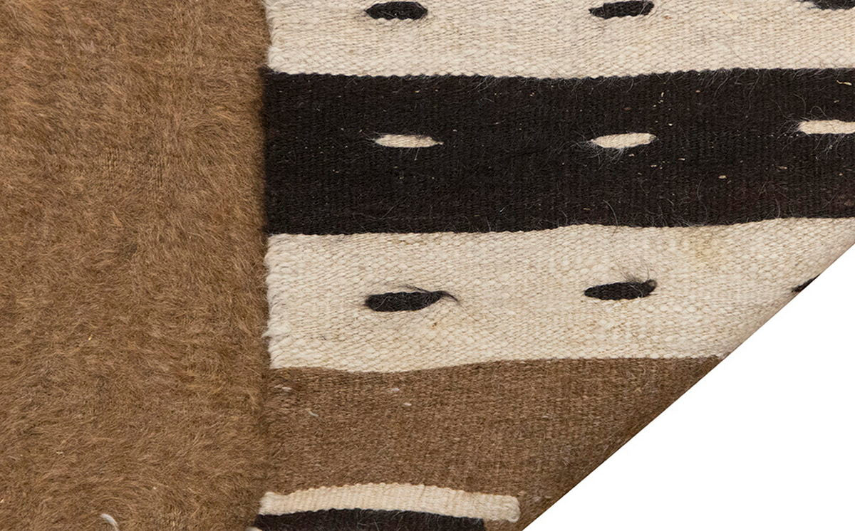 4x7, 4'2 x 6'6 ft, Siirt Blanket Kilim Rug, Siirt Blanket