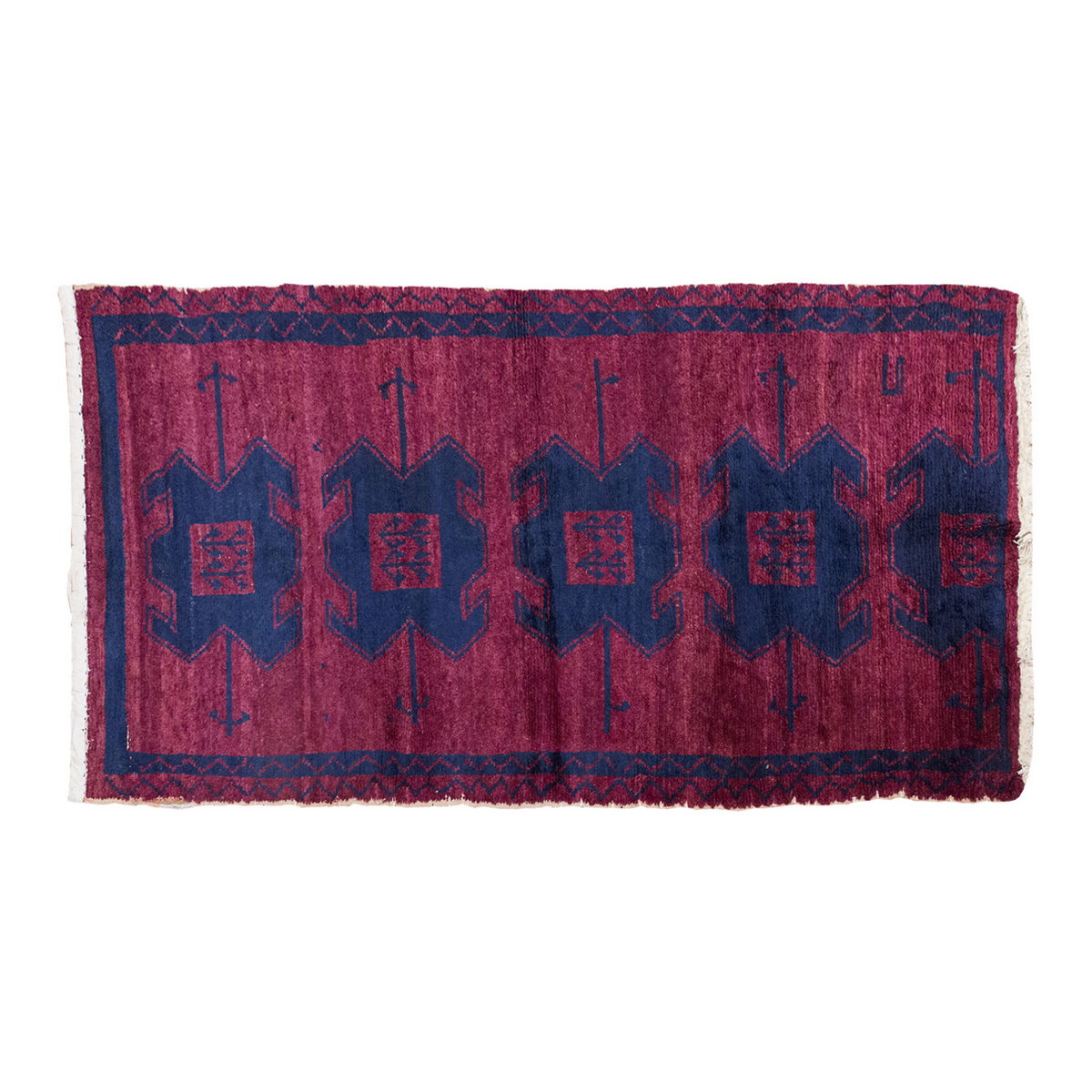 5'1 x 10'8 ft Turkish Tulu,Tulu Rug, Karapınar Tulu Rug, Vintage Tulu 155 x 325 cm
