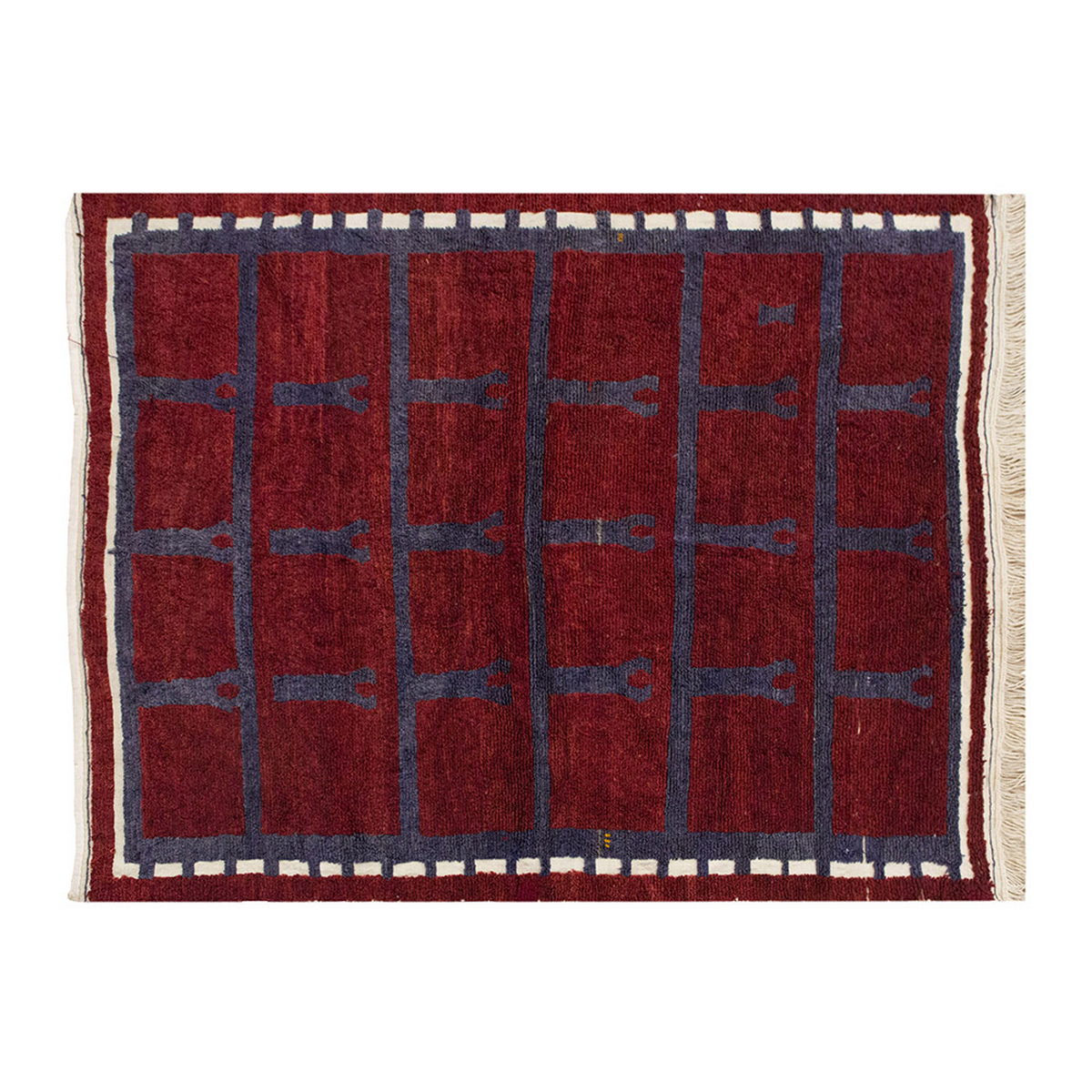 5'5"x6'9" ft Turkish Tulu,Tulu Rug, Karapınar Tulu Rug, Vintage Tulu 165 x 207 cm