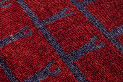 5'5"x6'9" ft Turkish Tulu,Tulu Rug, Karapınar Tulu Rug, Vintage Tulu 165 x 207 cm
