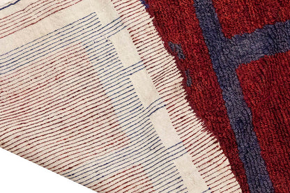 5'5"x6'9" ft Turkish Tulu,Tulu Rug, Karapınar Tulu Rug, Vintage Tulu 165 x 207 cm