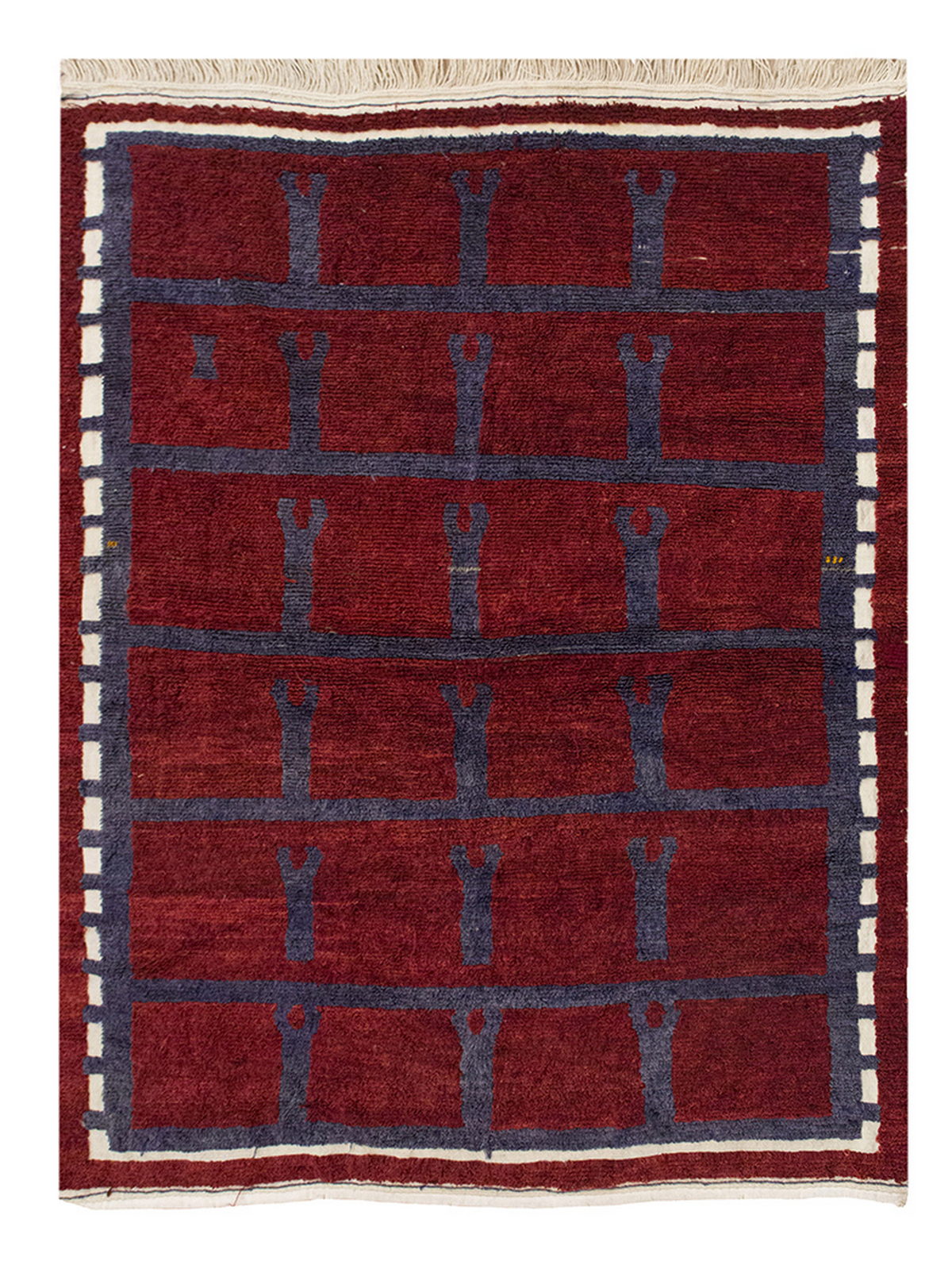 5'5"x6'9" ft Turkish Tulu,Tulu Rug, Karapınar Tulu Rug, Vintage Tulu 165 x 207 cm