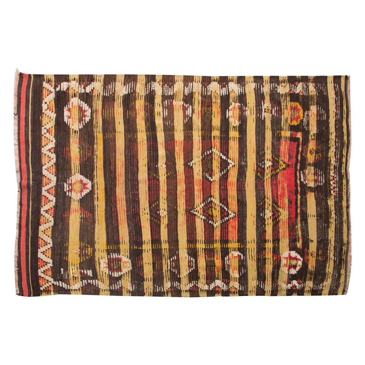 5'7"x9'10" ft Turkish Tulu,Tulu Rug, Karapınar Tulu Rug, Vintage Tulu 171 x 300 cm