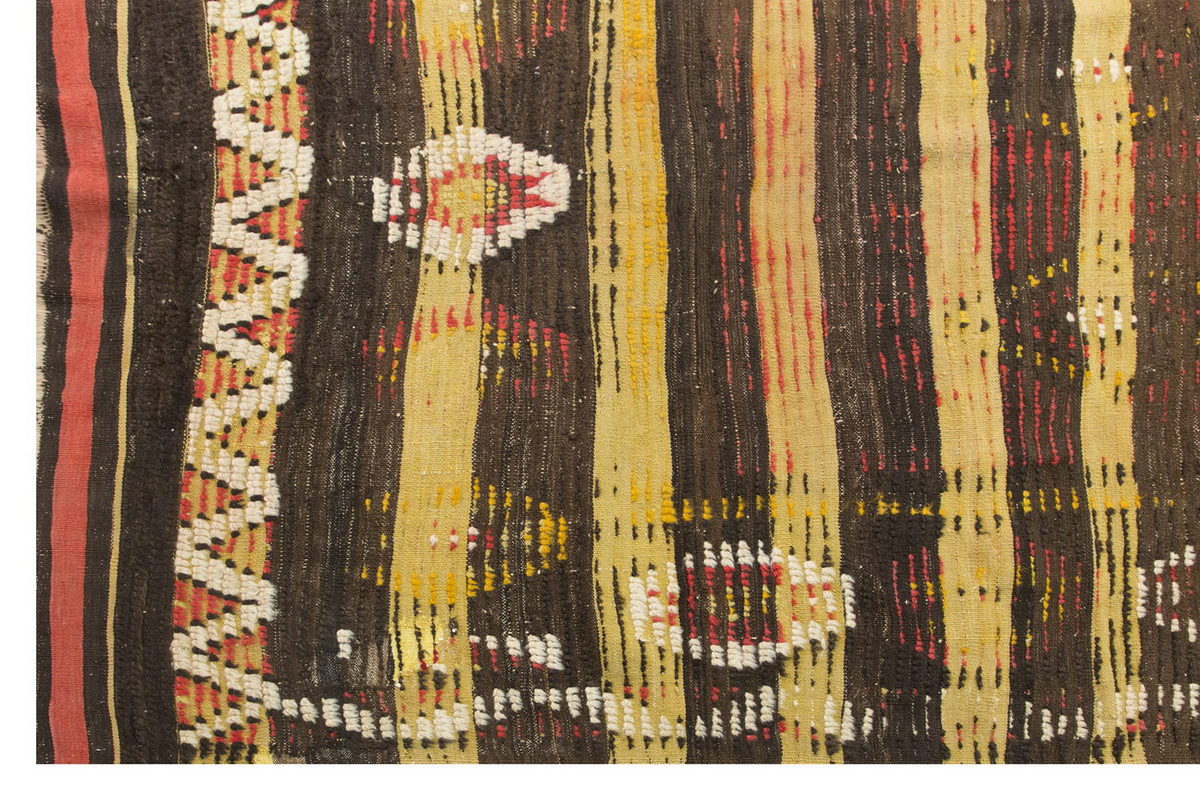 5'7"x9'10" ft Turkish Tulu,Tulu Rug, Karapınar Tulu Rug, Vintage Tulu 171 x 300 cm