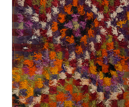 5'9"x5'9" ft Turkish Tulu,Tulu Rug, Karapınar Tulu Rug, Vintage Tulu 176 x 176 cm
