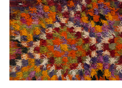 5'9"x5'9" ft Turkish Tulu,Tulu Rug, Karapınar Tulu Rug, Vintage Tulu 176 x 176 cm