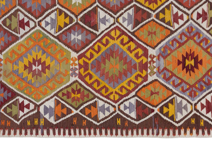 Vintage Pamukkale Kilim, 170 x 370 cm / 5.6 x 12 feet