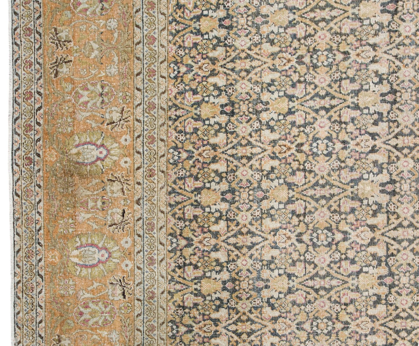 Vintage Turkish Area Rug, 9x14.3 ft, 275x435 cm