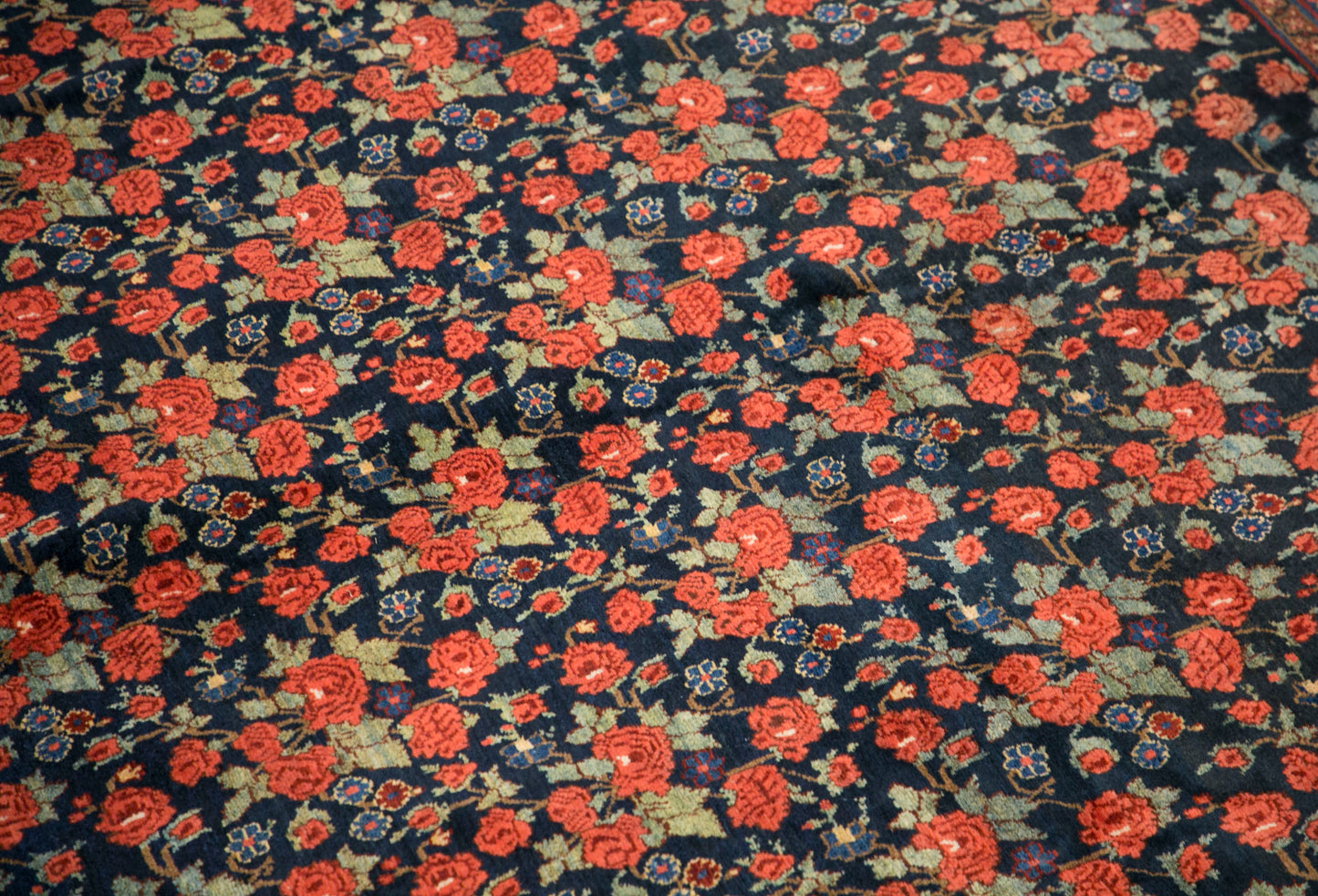 Vintage Turkish Area Rug, 8.5x11.6 ft, 260x355 cm