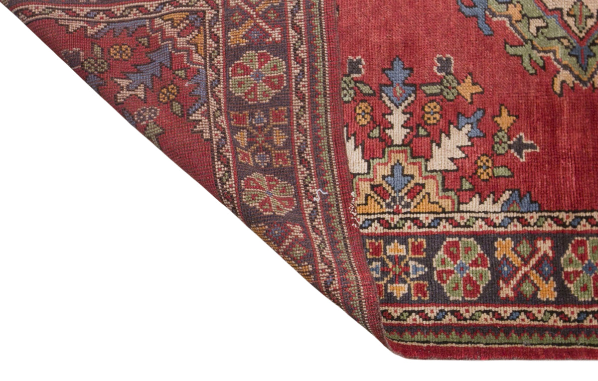 Vintage Konya Runner Rug, 147 × 390 cm / 4.8 x 13 ft Rug, Handmade Wool Turkish Rug
