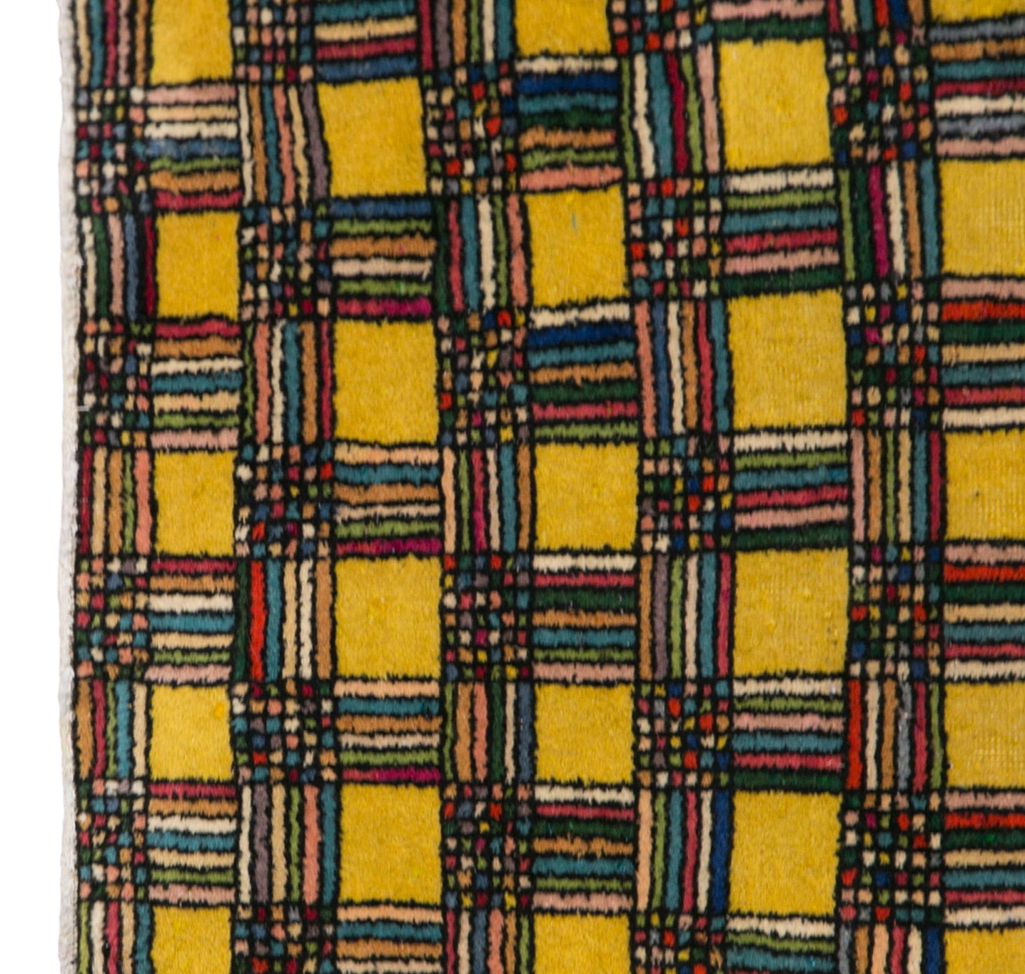 Modern Turkish Area Rug, 3.2x6.2 ft, 97x190 cm