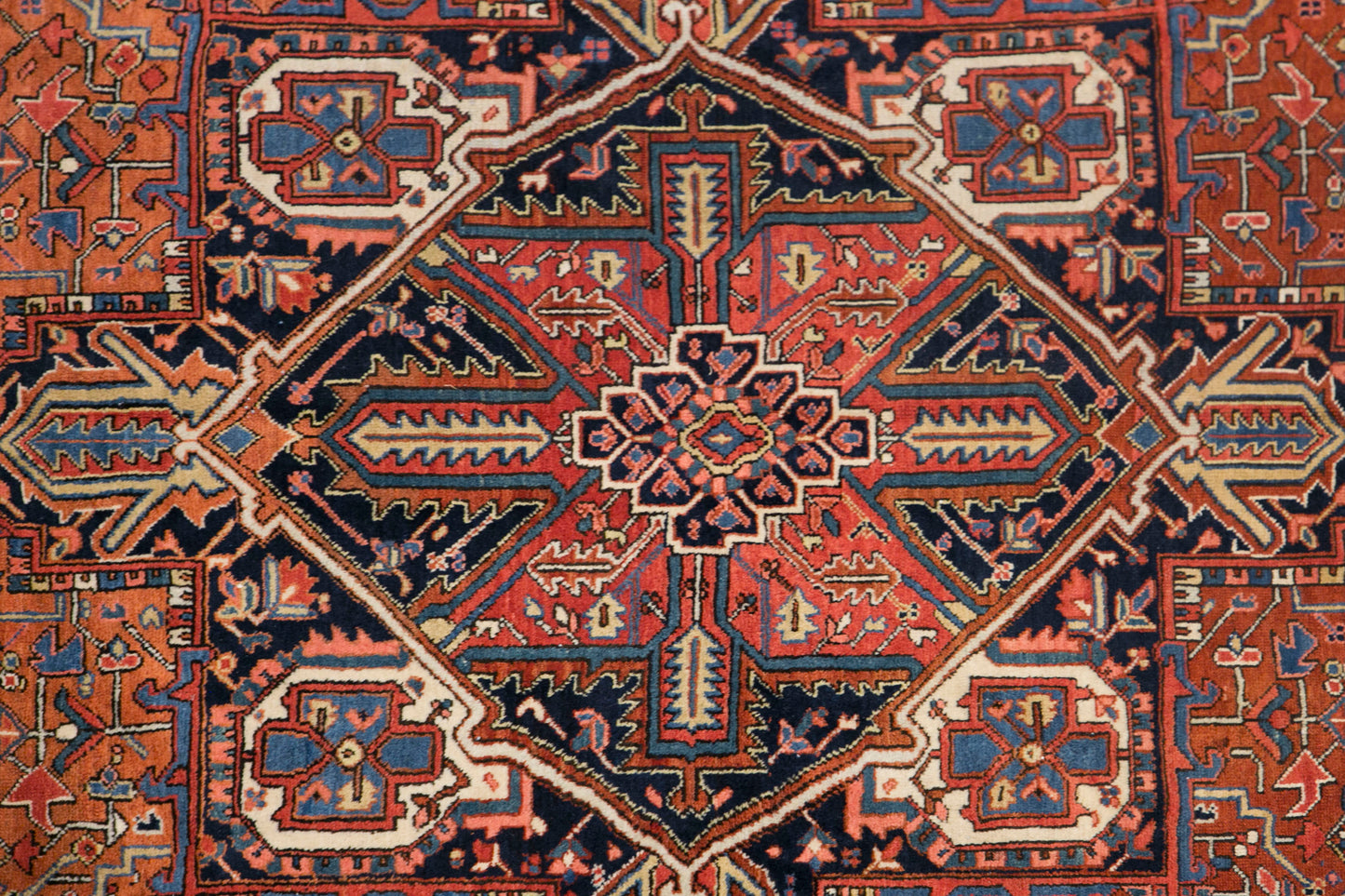 Vintage Turkish Area Rug, 9.8x11.5 ft, 300x350 cm
