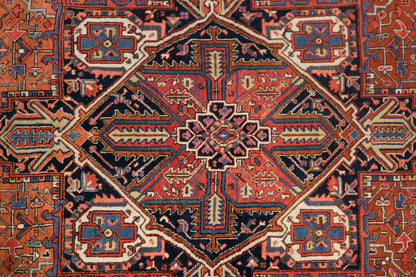 Vintage Turkish Area Rug, 9.8x11.5 ft, 300x350 cm
