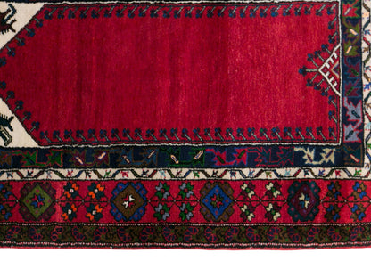Vintage Konya Prayer Rug, 117 × 200 cm / 3.8 x 6.6 ft Handmade Wool Rug