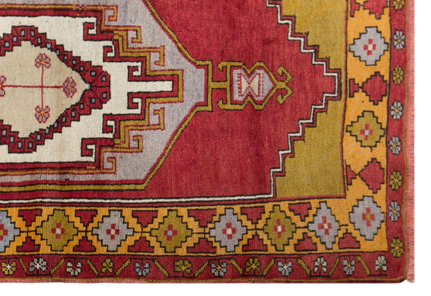 Vintage Konya Rug, 102 × 170 cm / 3.3 x 5.6 ft Handmade Wool Rug
