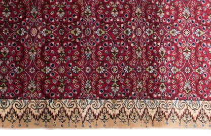 Vintage Kayseri Rug, 102 × 200 cm / 3.3 x 6.6 ft Handmade Wool Cotton Rug