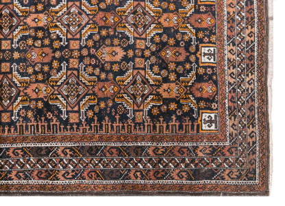 Vintage Konya Rug, 112 × 190 cm / 3.7 x 6.2 ft Handmade Wool Rug