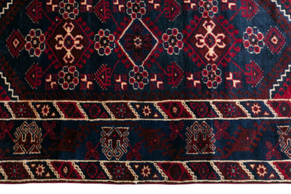 Vintage Dosemealti Rug, 121 × 193 cm / 4 x 6.3 ft Handmade Wool Rug