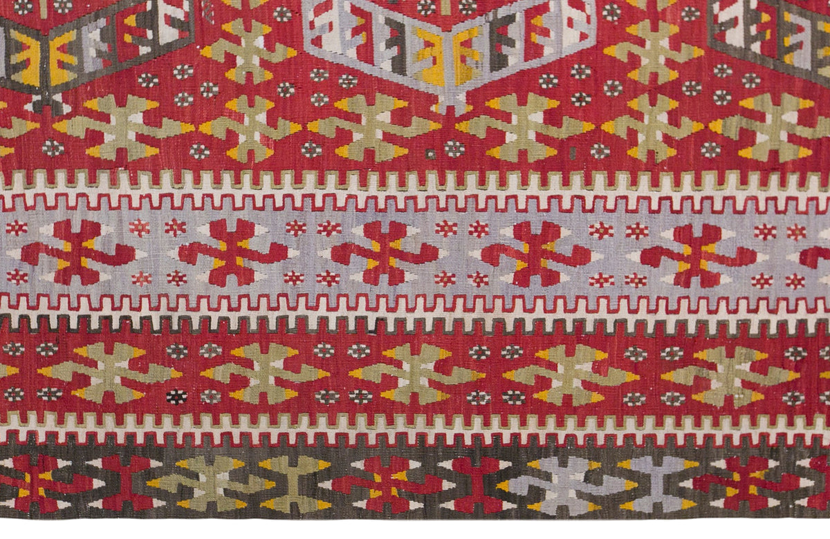 Vintage Oushak Kilim, 170 x 310 cm / 5.6 x 10 feet