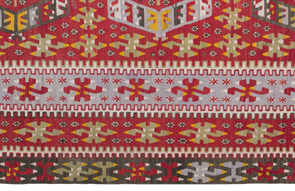 Vintage Oushak Kilim, 170 x 310 cm / 5.6 x 10 feet