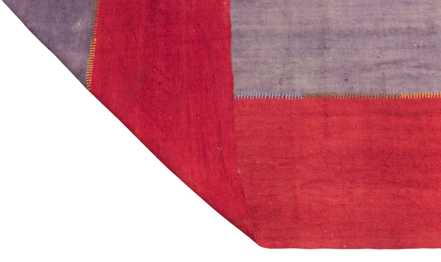 Vintage Konya Cihanbeyli Curtain Kilim Rug, 6.7 x 14 ft, 205 x 425 cm, Handwoven Turkish Wool Kilim