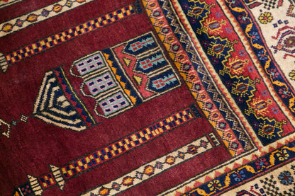 Prayer Rug 3.4 x 5.9 feet 105 x 180 cm