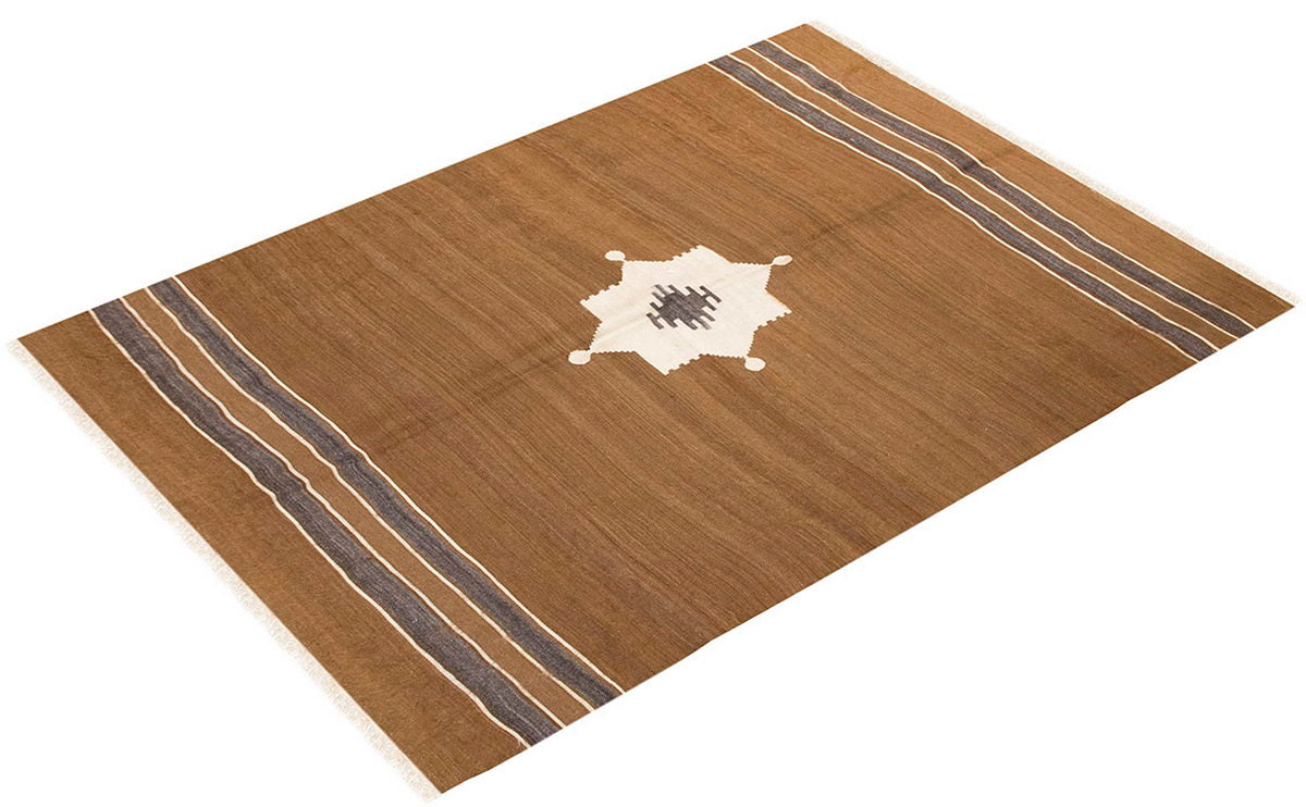 5x6, 4'10 x 6'5 ft, Siirt Blanket Kilim Rug, Siirt Blanket