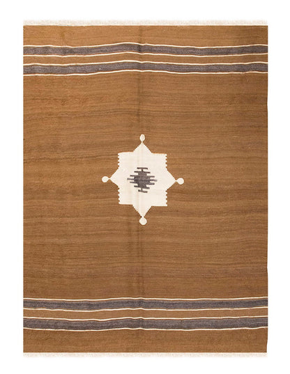 5x6, 4'10 x 6'5 ft, Siirt Blanket Kilim Rug, Siirt Blanket
