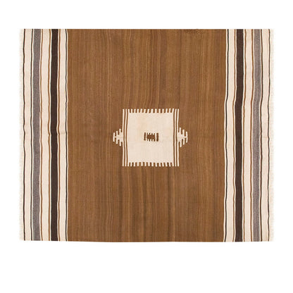5x6, 4'6 x 5'10 ft, Siirt Blanket Kilim Rug, Siirt Blanket