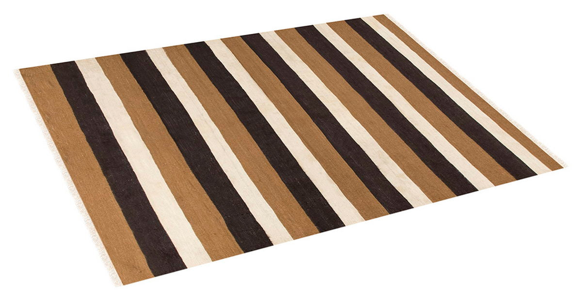 5x6, 4'6 x 5'11 ft, Siirt Blanket Kilim Rug, Siirt Blanket