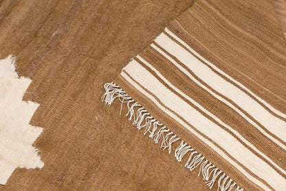 5x6, 4'6 x 5'6 ft, Siirt Blanket Kilim Rug, Siirt Blanket