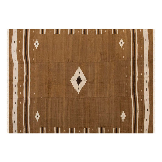 5x6, 4'7 x 5'10 ft, Siirt Blanket Kilim Rug, Siirt Blanket