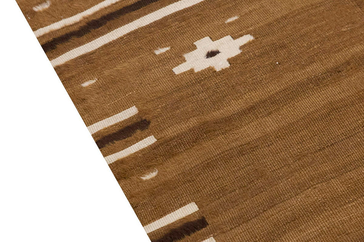 5x6, 4'7 x 5'10 ft, Siirt Blanket Kilim Rug, Siirt Blanket