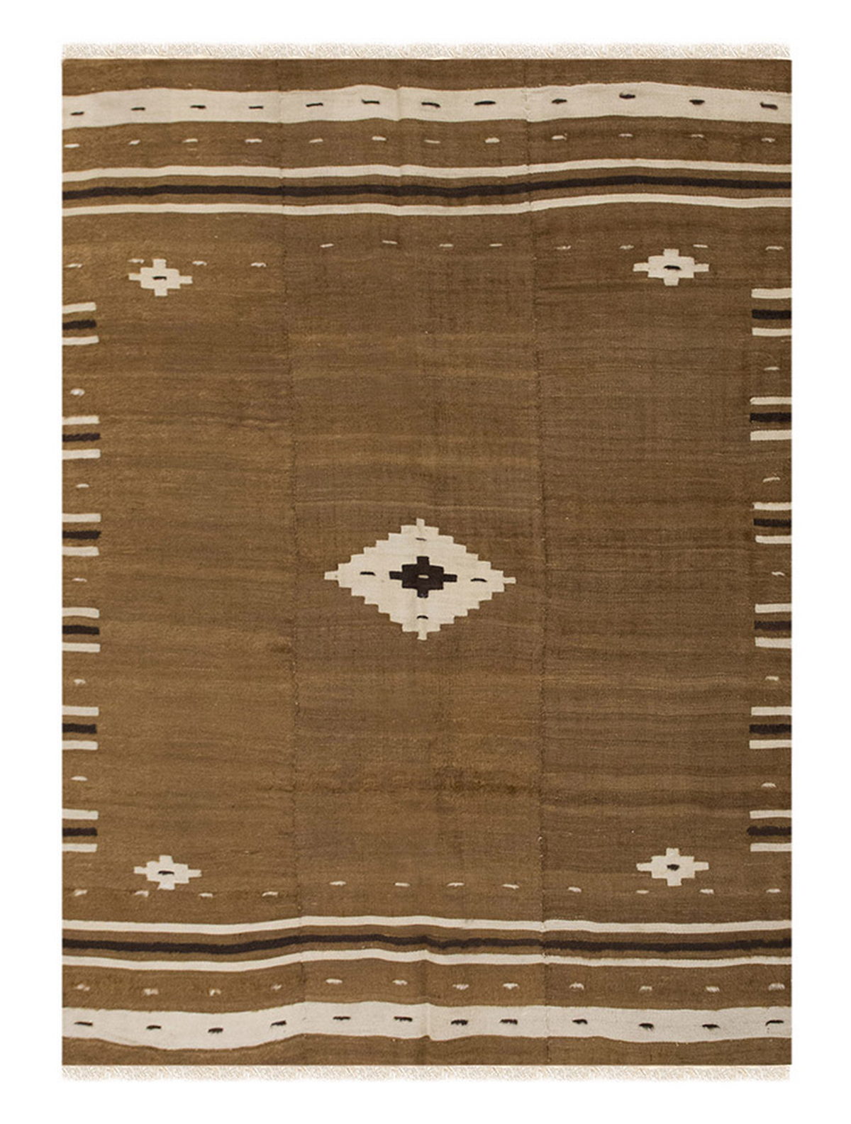 5x6, 4'7 x 5'10 ft, Siirt Blanket Kilim Rug, Siirt Blanket