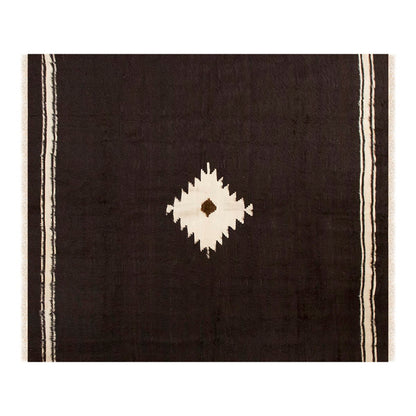 5x6, 4'7 x 5'11 ft, Siirt Blanket Kilim Rug, Siirt Blanket