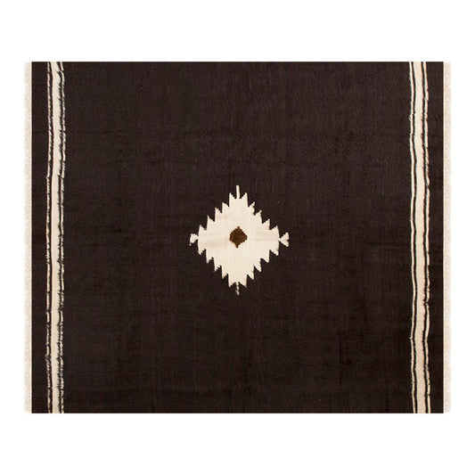 5x6, 4'7 x 5'11 ft, Siirt Blanket Kilim Rug, Siirt Blanket