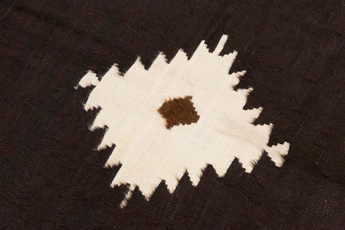 5x6, 4'7 x 5'11 ft, Siirt Blanket Kilim Rug, Siirt Blanket