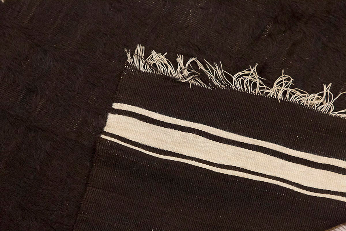 5x6, 4'7 x 5'11 ft, Siirt Blanket Kilim Rug, Siirt Blanket
