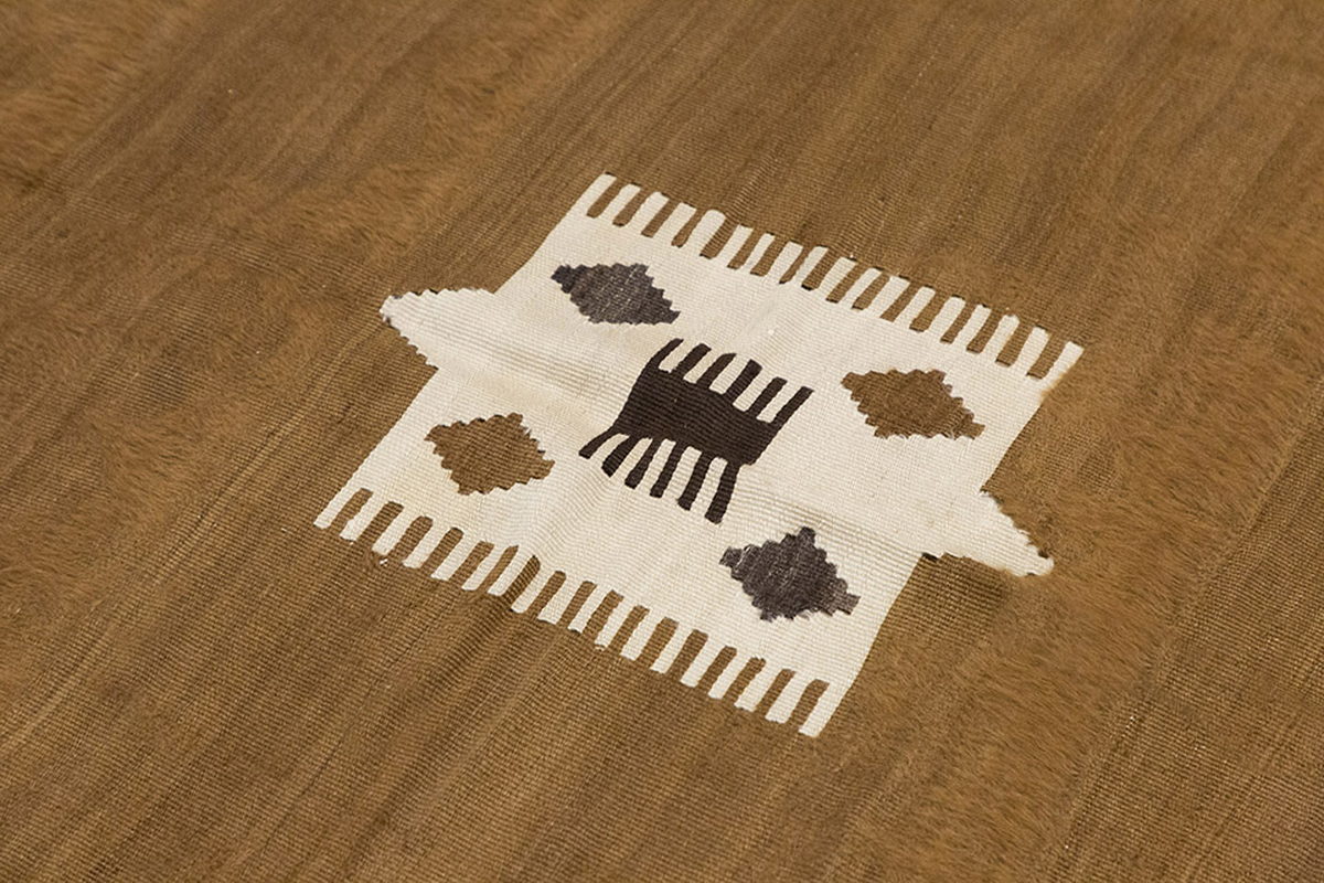 5x6, 4'8 x 5'9 ft, Siirt Blanket Kilim Rug, Siirt Blanket