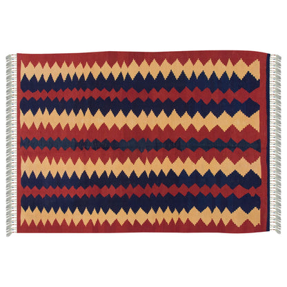 5x6.10 feet Kilim,5x7 Kilim Rug,Turkish Kilim Rug,Oushak Kilim,Handwoven Kilim, Handspun Wool Kilim Rug,New Kilim Rug,Natural Color Kilim
