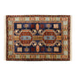 5x6 Caucasian Design Rug, Turkish Carpet, New Production Handmade Rug, 4'9 x 6 ft, 146x182 cm