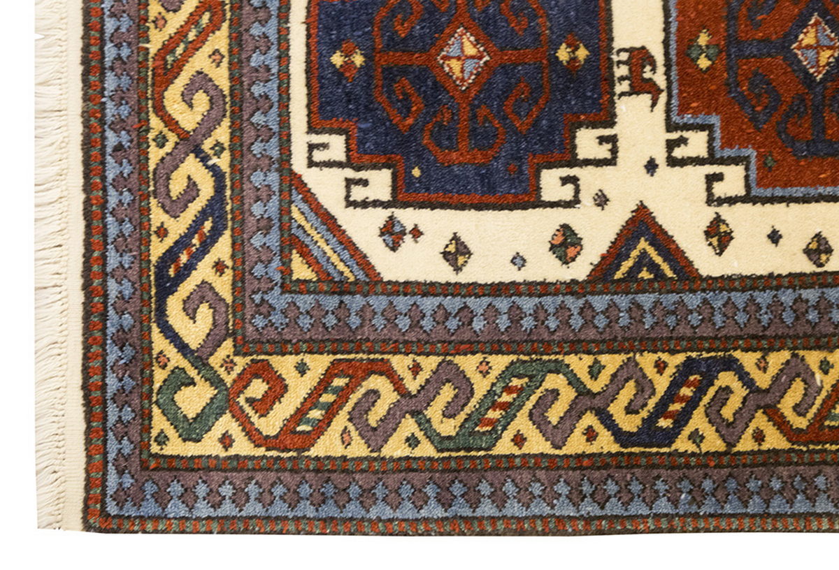 5x6 Caucasian Design Rug, Turkish Carpet, New Production Handmade Rug, 4'8 x 5'9 ft, 143x176 cm