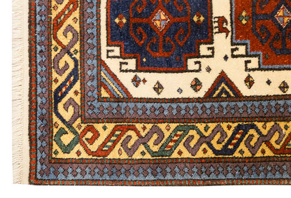 5x6 Caucasian Design Rug, Turkish Carpet, New Production Handmade Rug, 4'8 x 5'9 ft, 143x176 cm