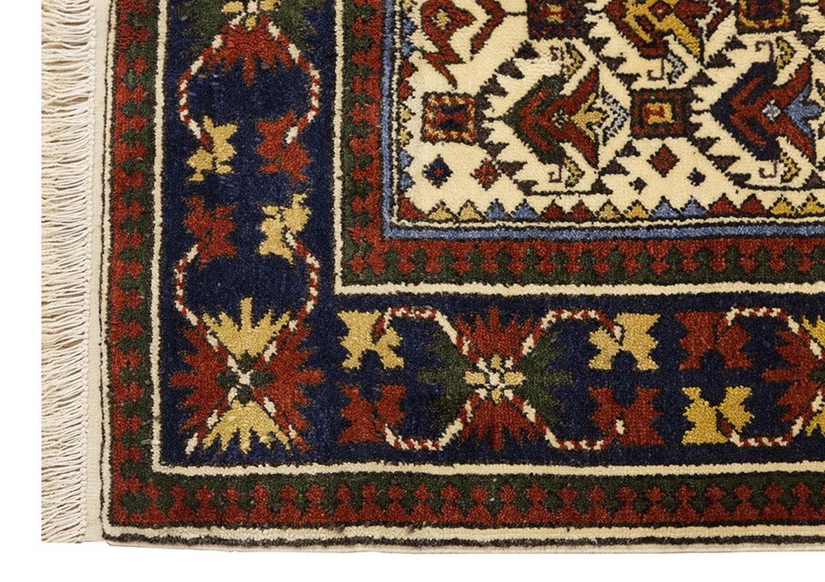 5x6 Caucasian Design Rug, Turkish Carpet, New Production Handmade Rug, 4'10 x 6'4 ft, 147x193 cm