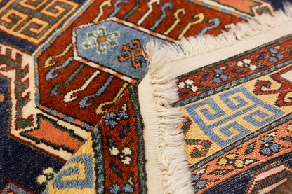 5x6 Caucasian Design Rug, Turkish Carpet, New Production Handmade Rug, 4'9 x 6 ft, 146x182 cm